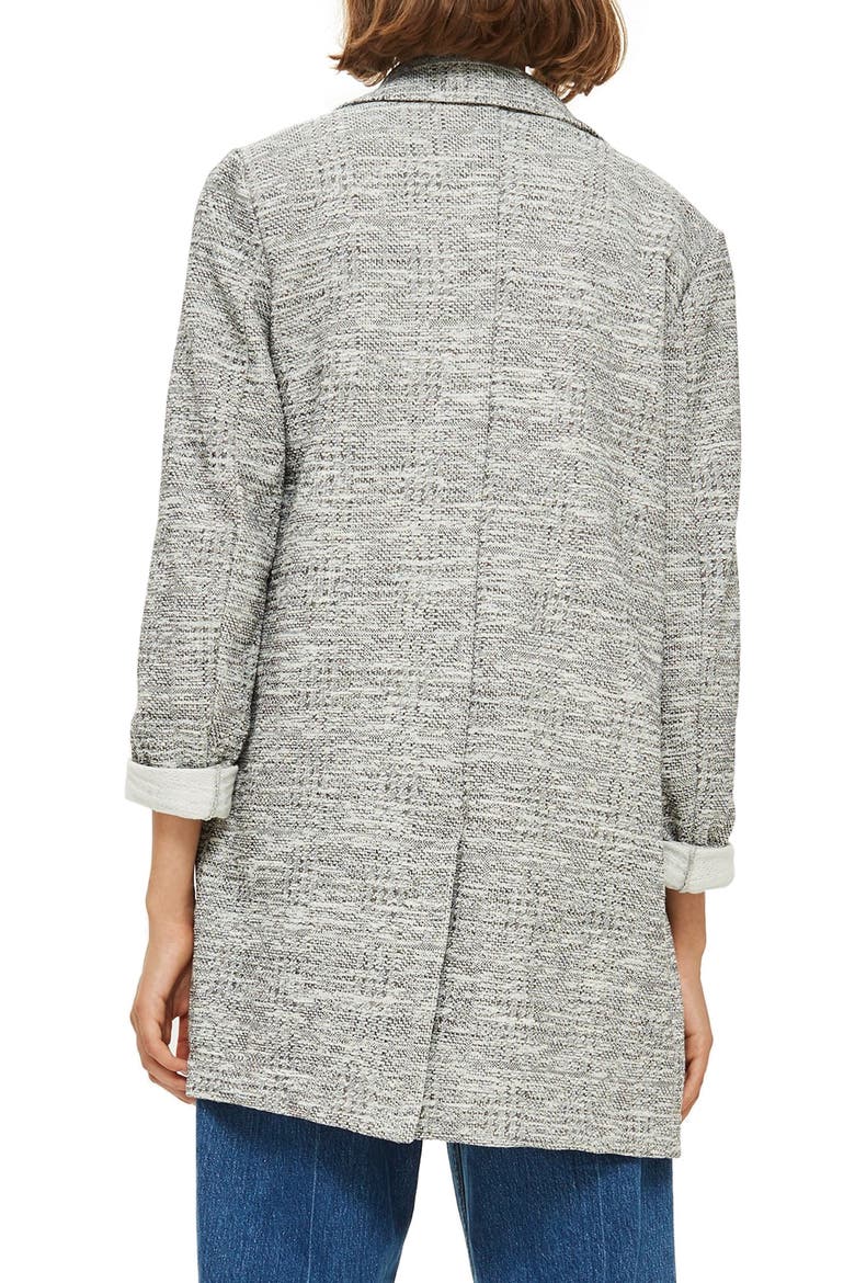 Sam Double Breasted Coat, Alternate, color, GREY MULTI
