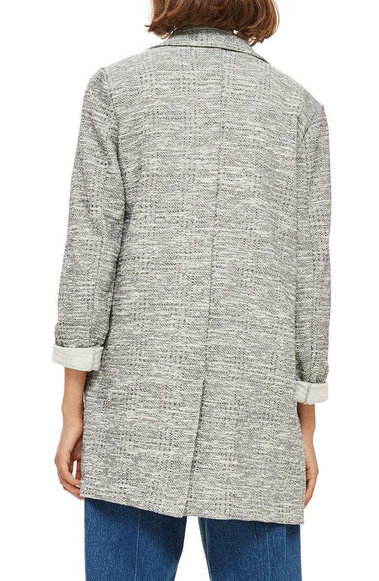 Topshop Sam Double Breasted Coat, Alternate, color, 