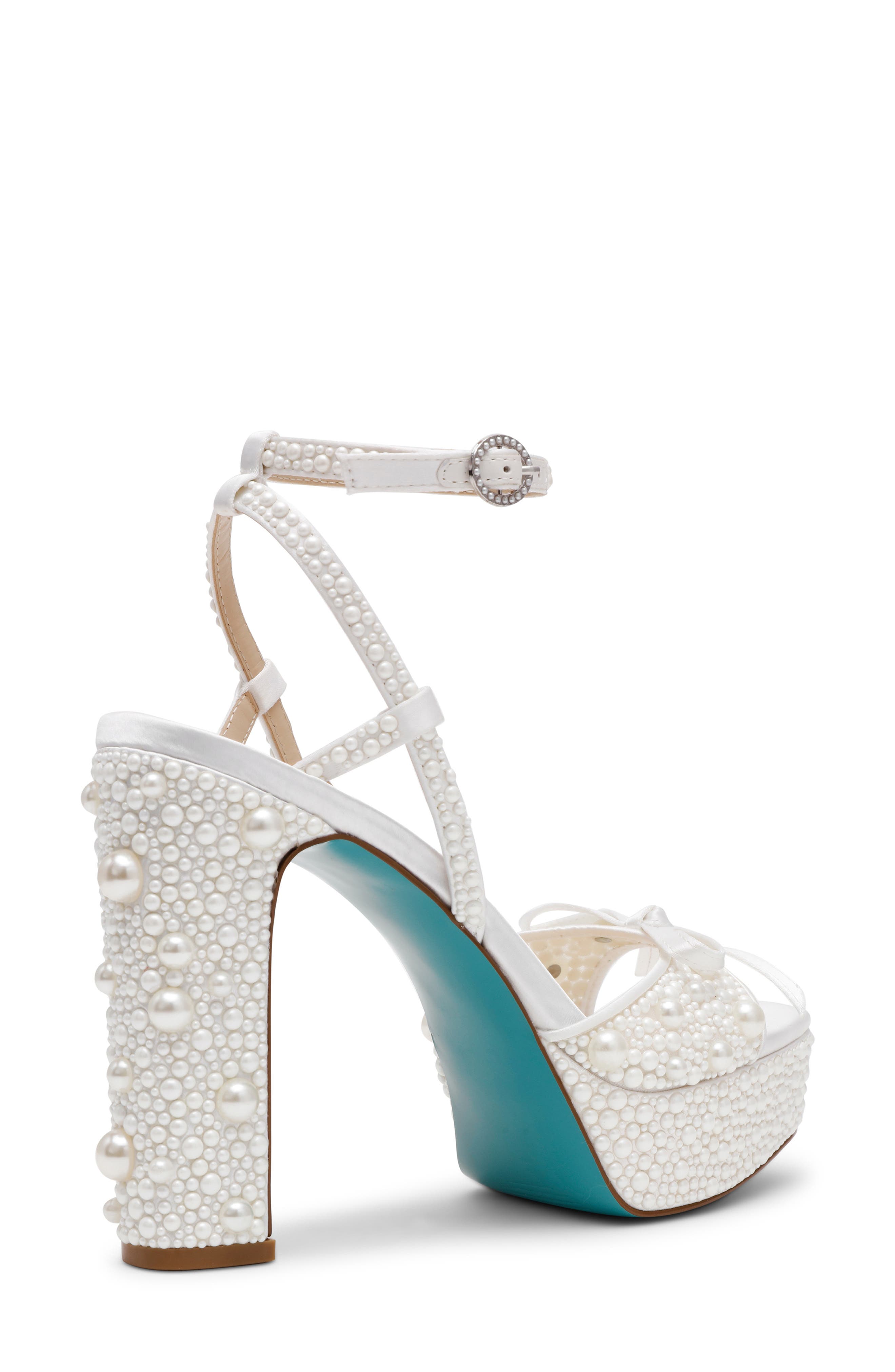 Betsey Johnson Enola Ankle Strap Platform Sandal, Alternate, color, 