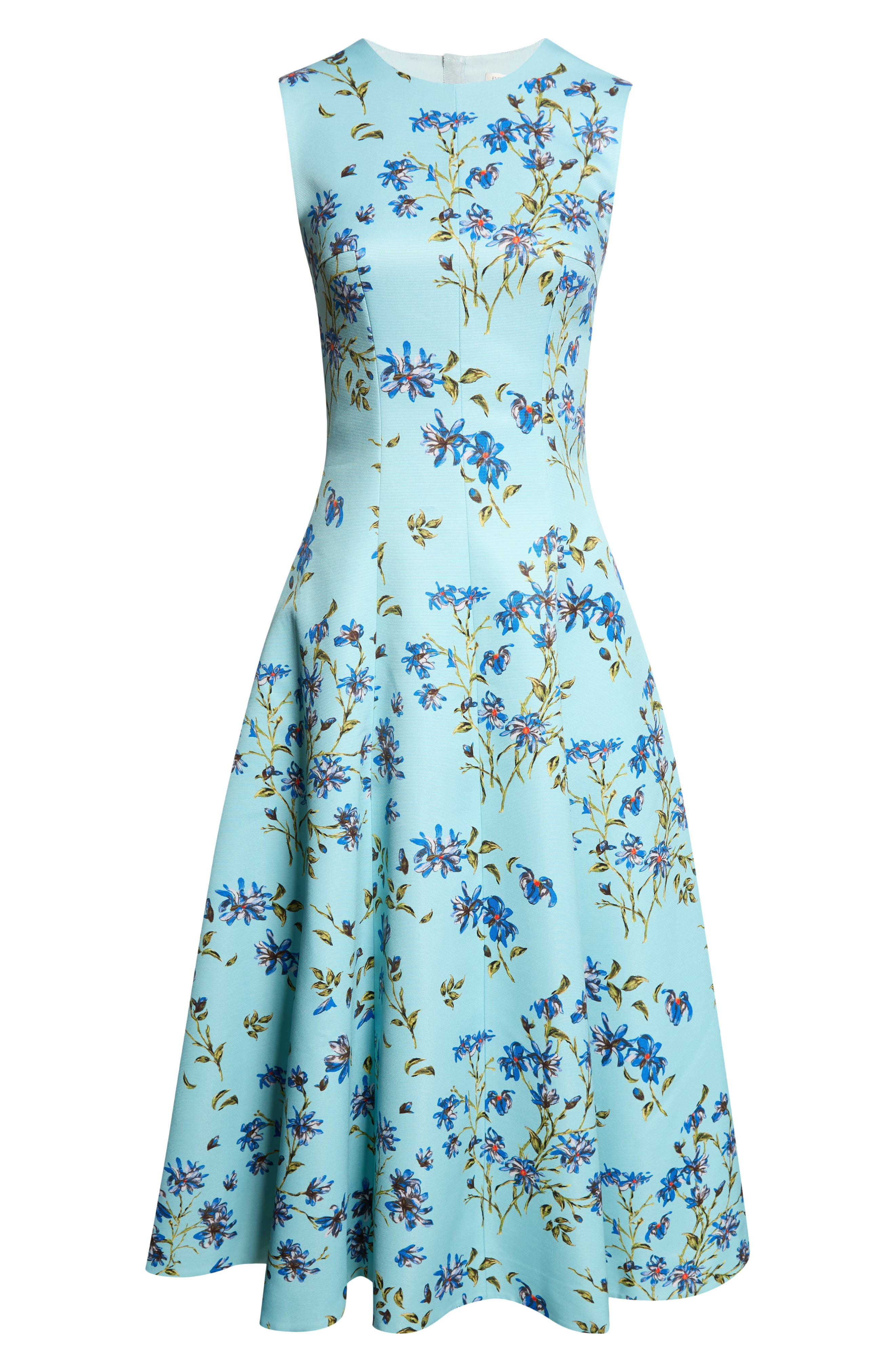 selected MAGNOLIA PRINT - BLUE
