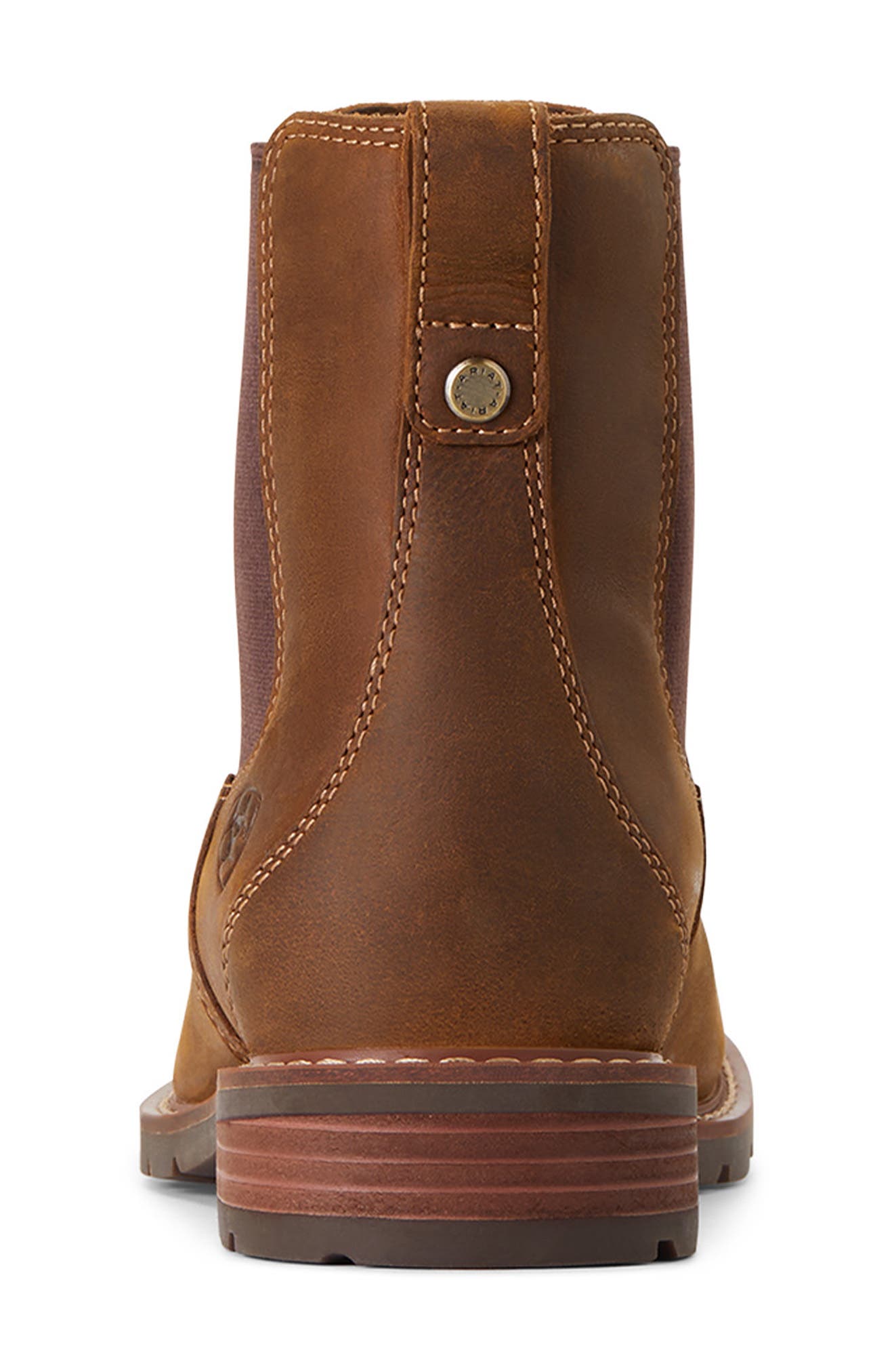 Wexford Waterproof Chelsea Boot, Alternate, color, WEATHERED BROWN LEATHER