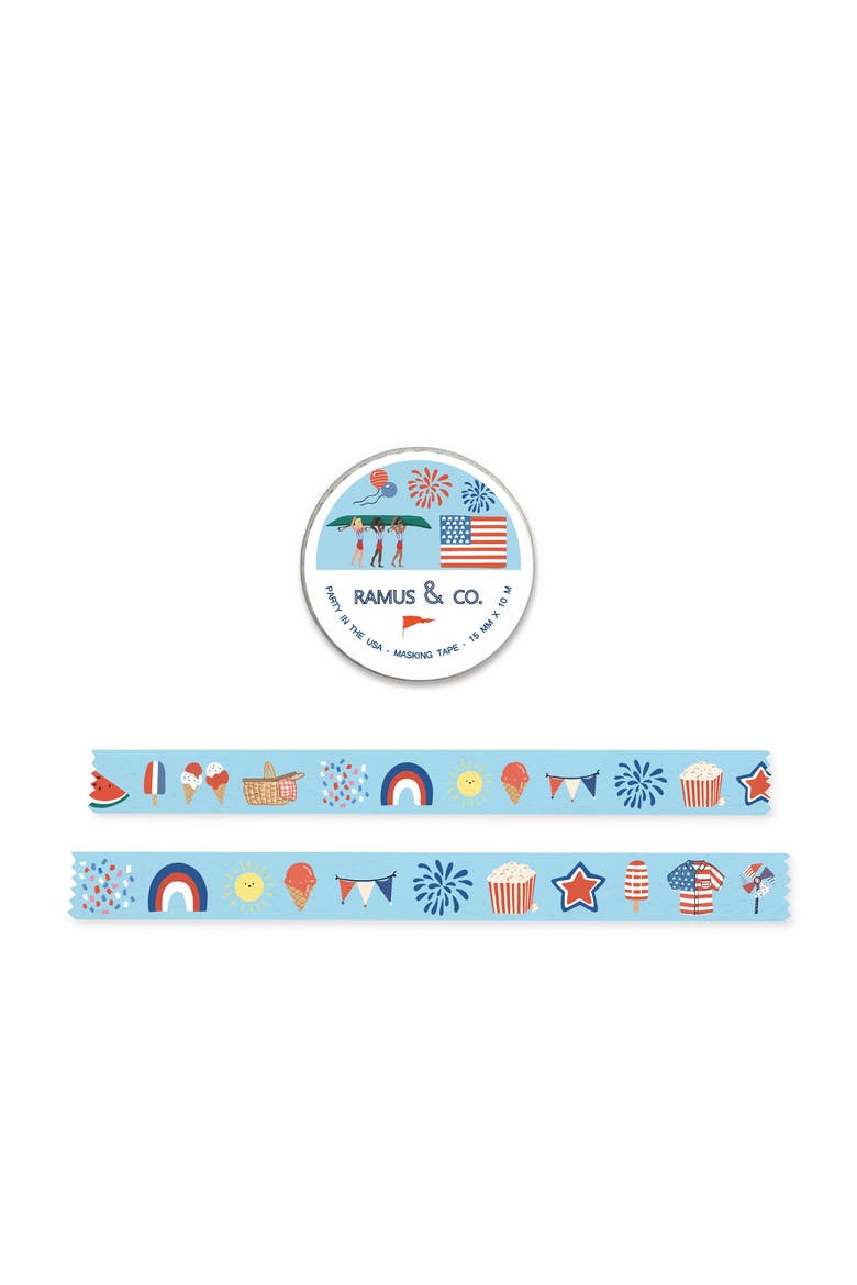 Illustrated Masking Tape - 3ct Rolls, Assorted Rolls, Alternate, color, Multi-Pack