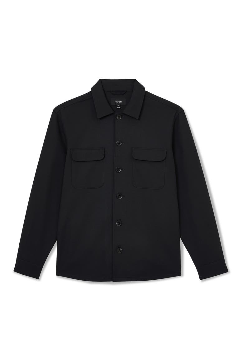 Peshi Shirt Jacket, Alternate, color, NAVY