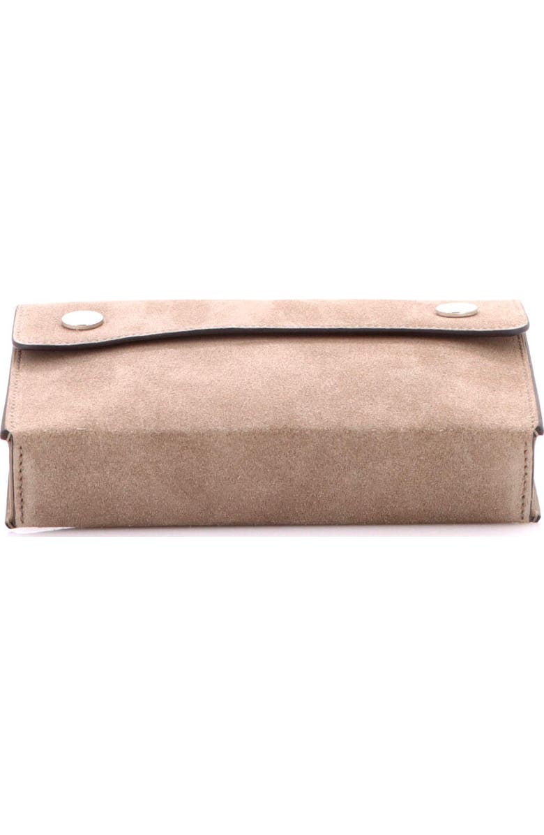 Pre-Owned Hermes Hermesnap Wallet Bag Grizzly and Swift, Alternate, color, Etoupe