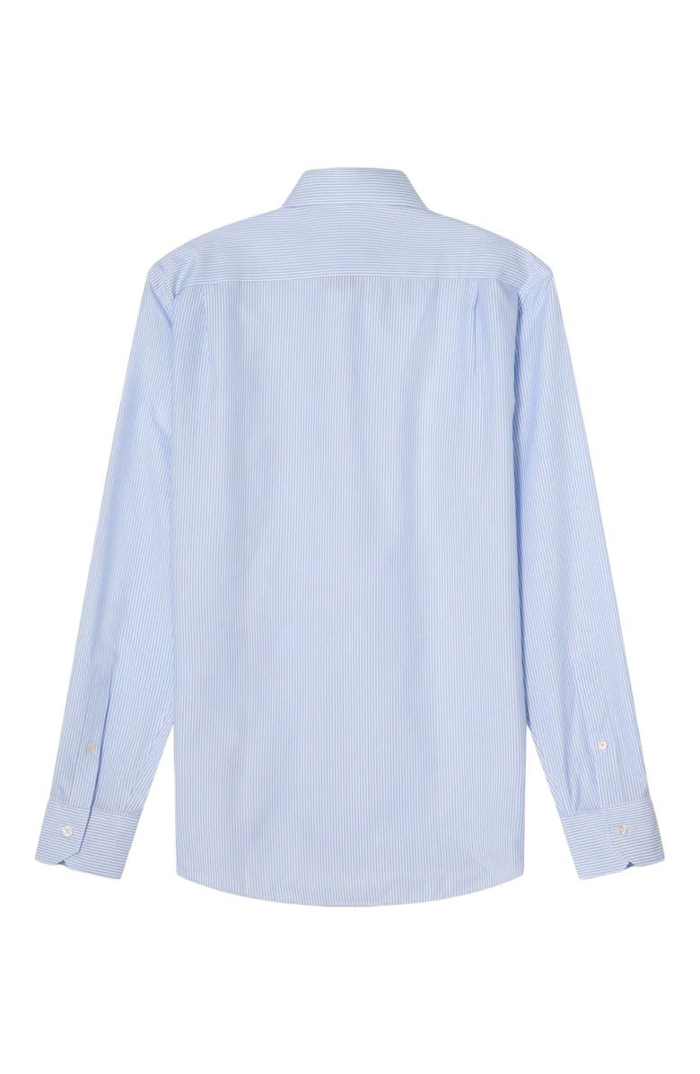 Robert Talbott Reynolds Dobby Stripe Shirt in Contemporary Fit, Alternate, color, Blue