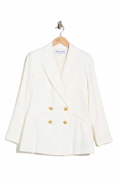 Veronica Beard Dale Linen Blend Dickey Jacket