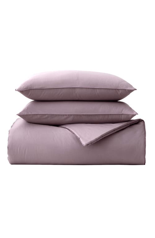 Boll & Branch Signature Comforter Set In Purple