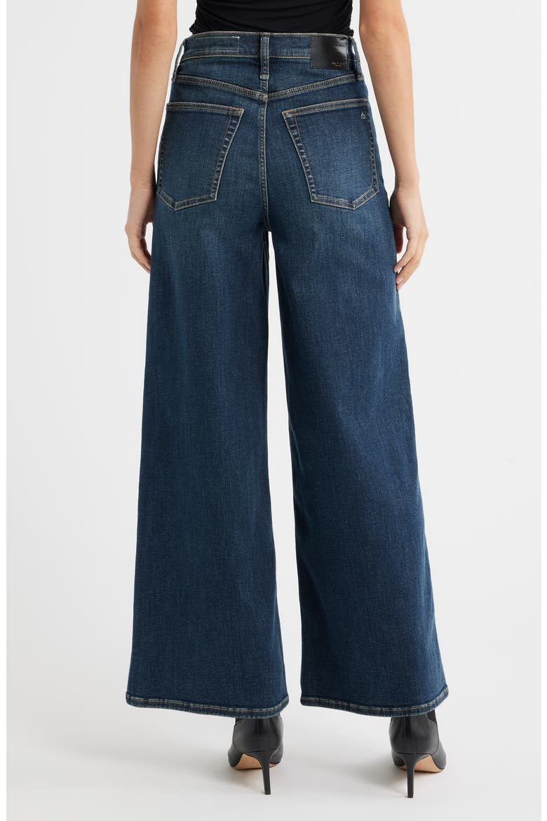 Flexi Sofie High Waist Wide Leg Jeans, Alternate, color, NESS