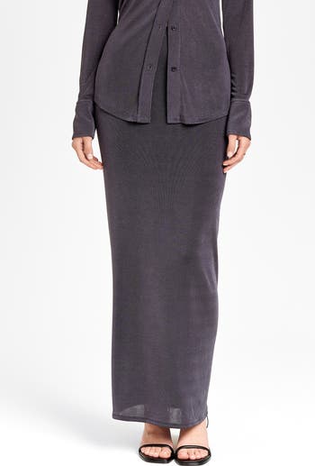 Knit Maxi Skirt
