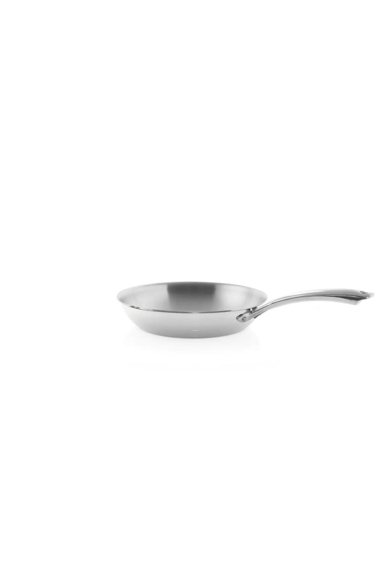 3.Clad 10-Inch Fry Pan, Alternate, color, Silver