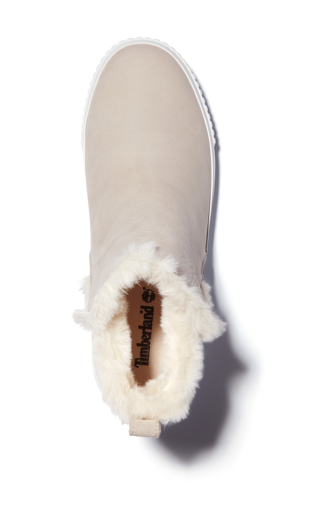 Skyla Bay Faux Fur Lined Pull-On Boot, Alternate, color, LIGHT TAUPE