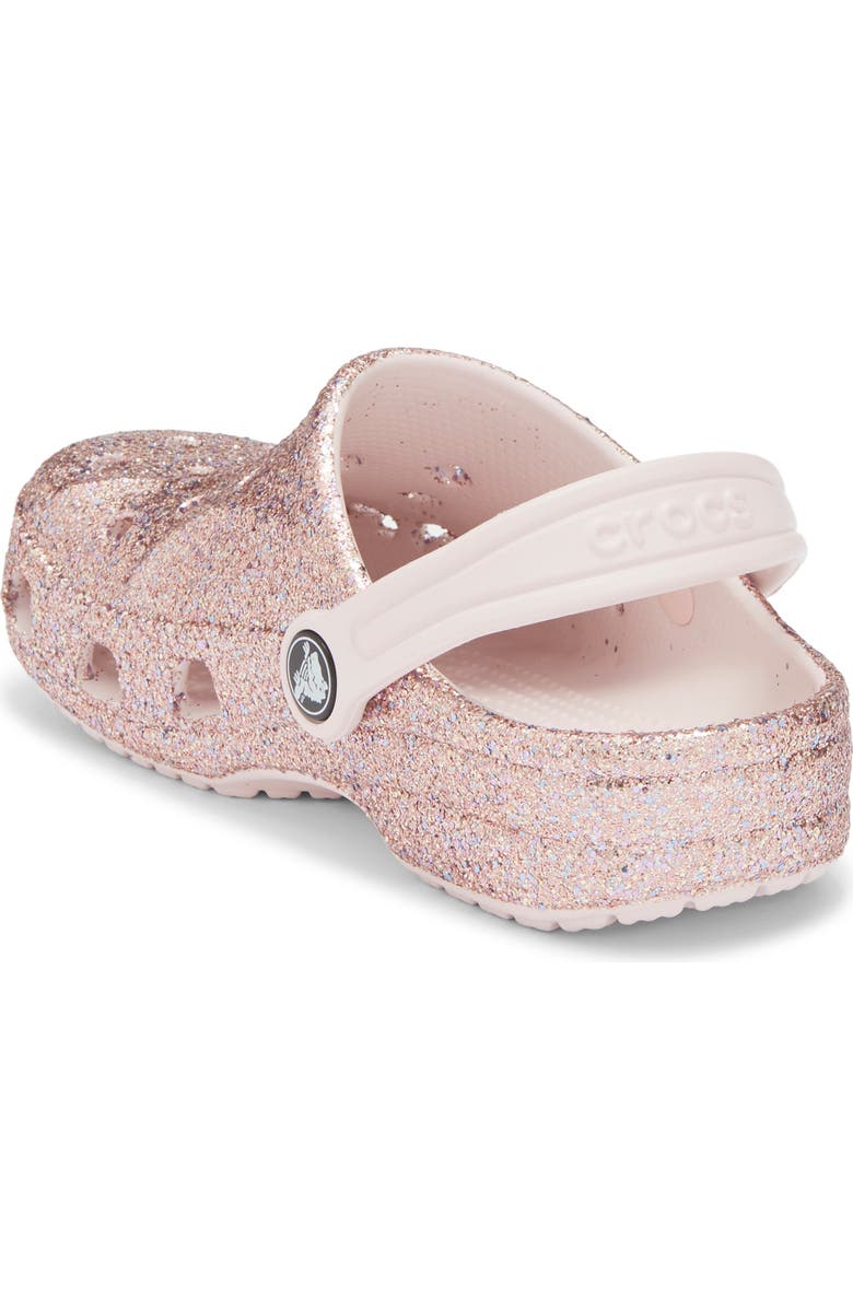 CROCS Kids' Baya Mixed Glitter Clog, Alternate, color, Barely Pink