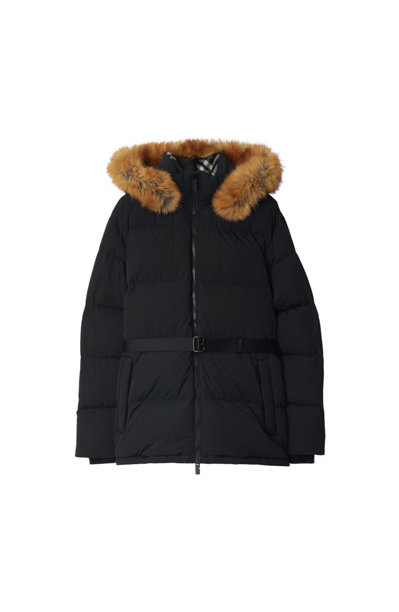 Burberry Nylon Hooded Puffer Jacket, Alternate, color, 