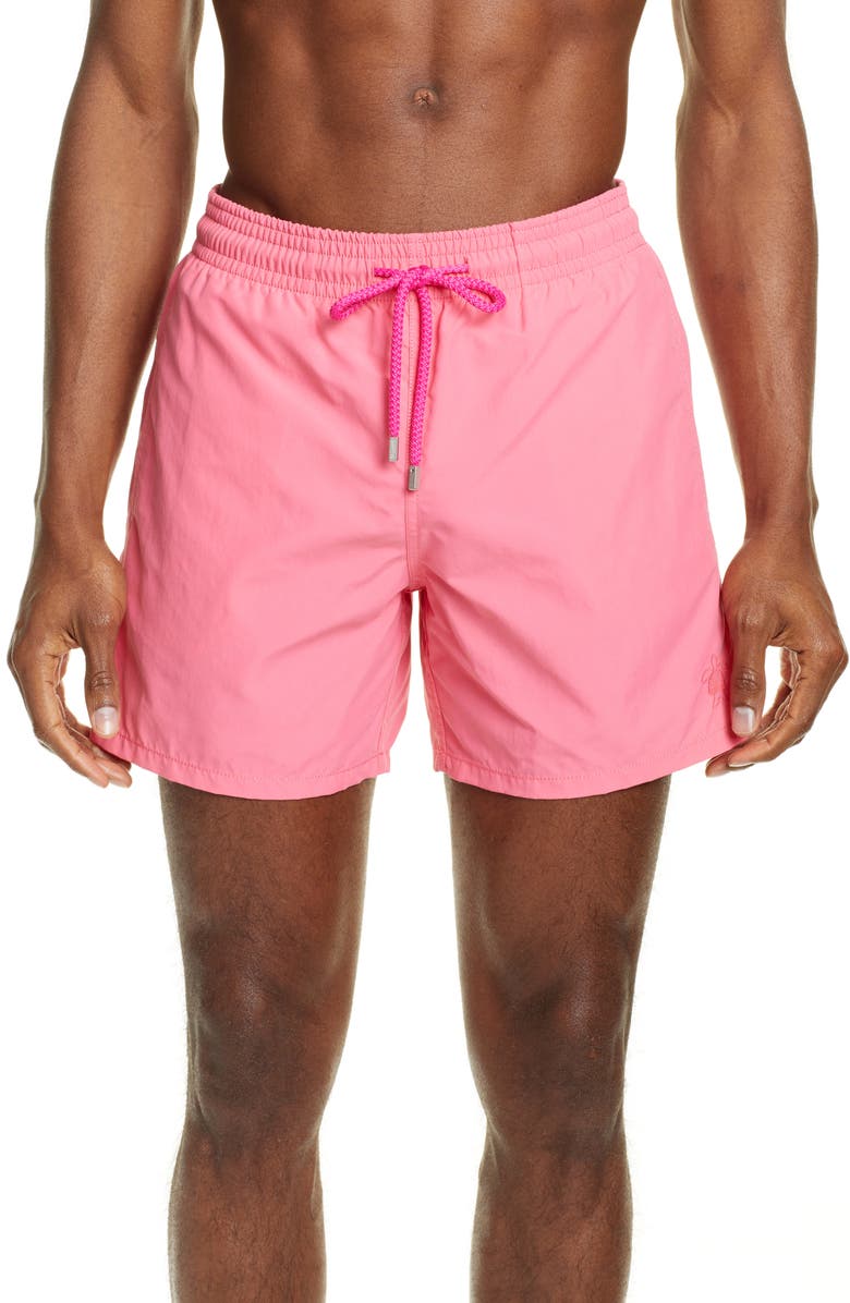 Vilebrequin Shellfish & Turtles Aquareactive Swim Trunks, Main, color,