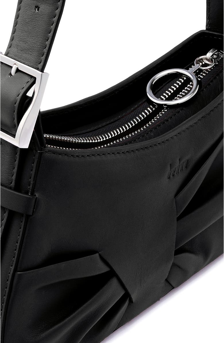 behno Mini Leena Leather Shoulder Bag, Alternate, color, Black