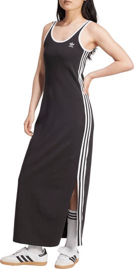 2　adidas originals 3-STRIPES MAXI DRESS ADIDAS ORIGINALS CLASSICS 3 STRIPES MAXI DRESS BLUE BNWT UK