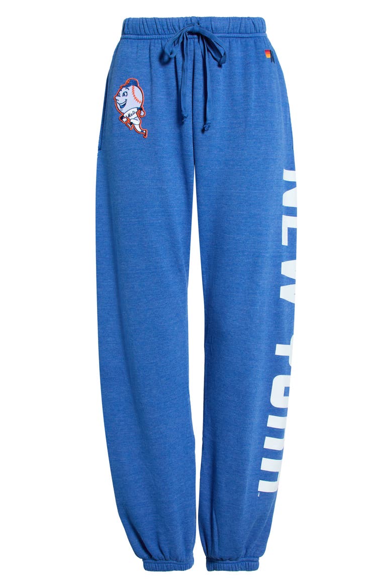 New York Mets Unisex Pocket Joggers, Main, color, BLUE