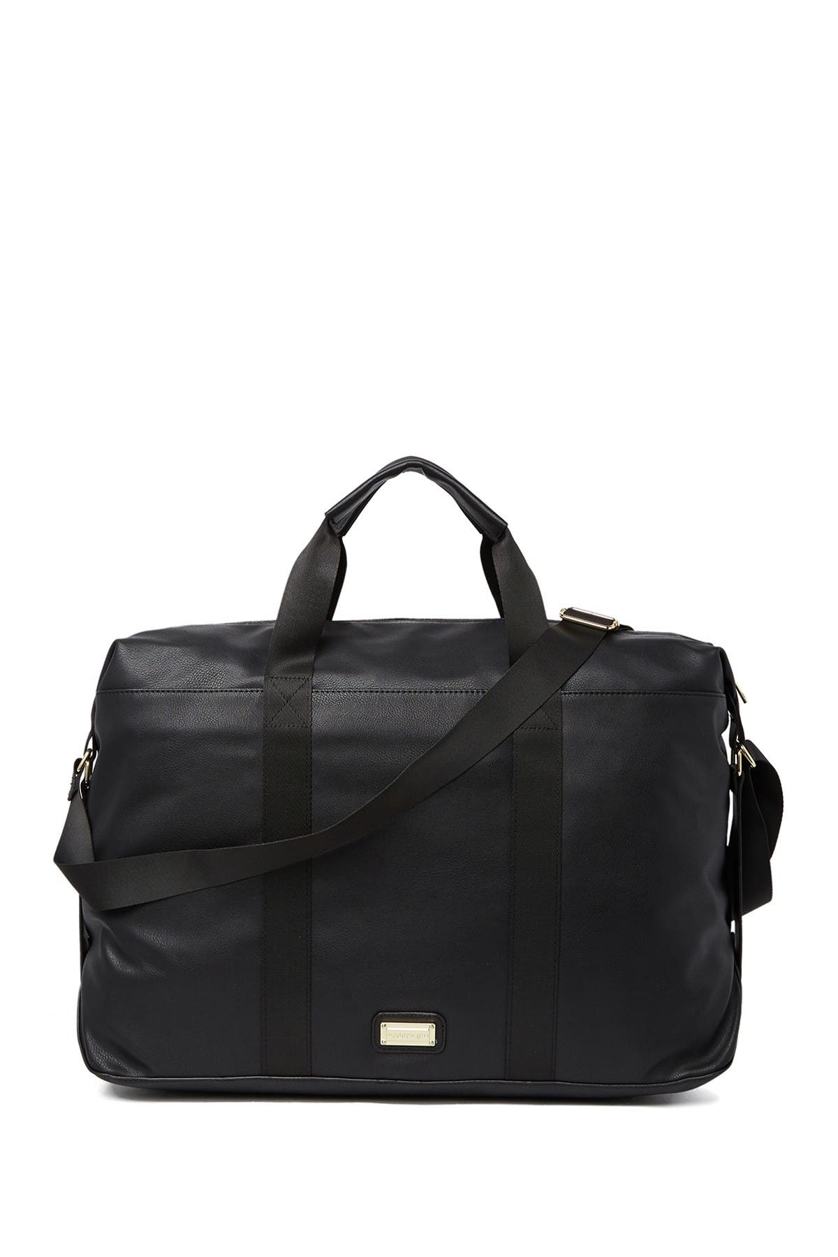 Madden Girl Nylon Quilted Weekend Bag, Alternate, color, 