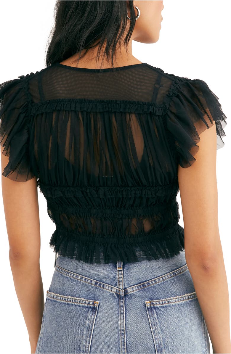 Free People Making Me Smile Crop Top, Alternate, color, 