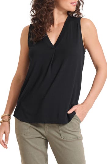 トミー バハマ  Bahama Kauai V-neck Tank レディース シャツ トップス Black Tommy Bahama Kauai V-Neck Tank | Nordstrom