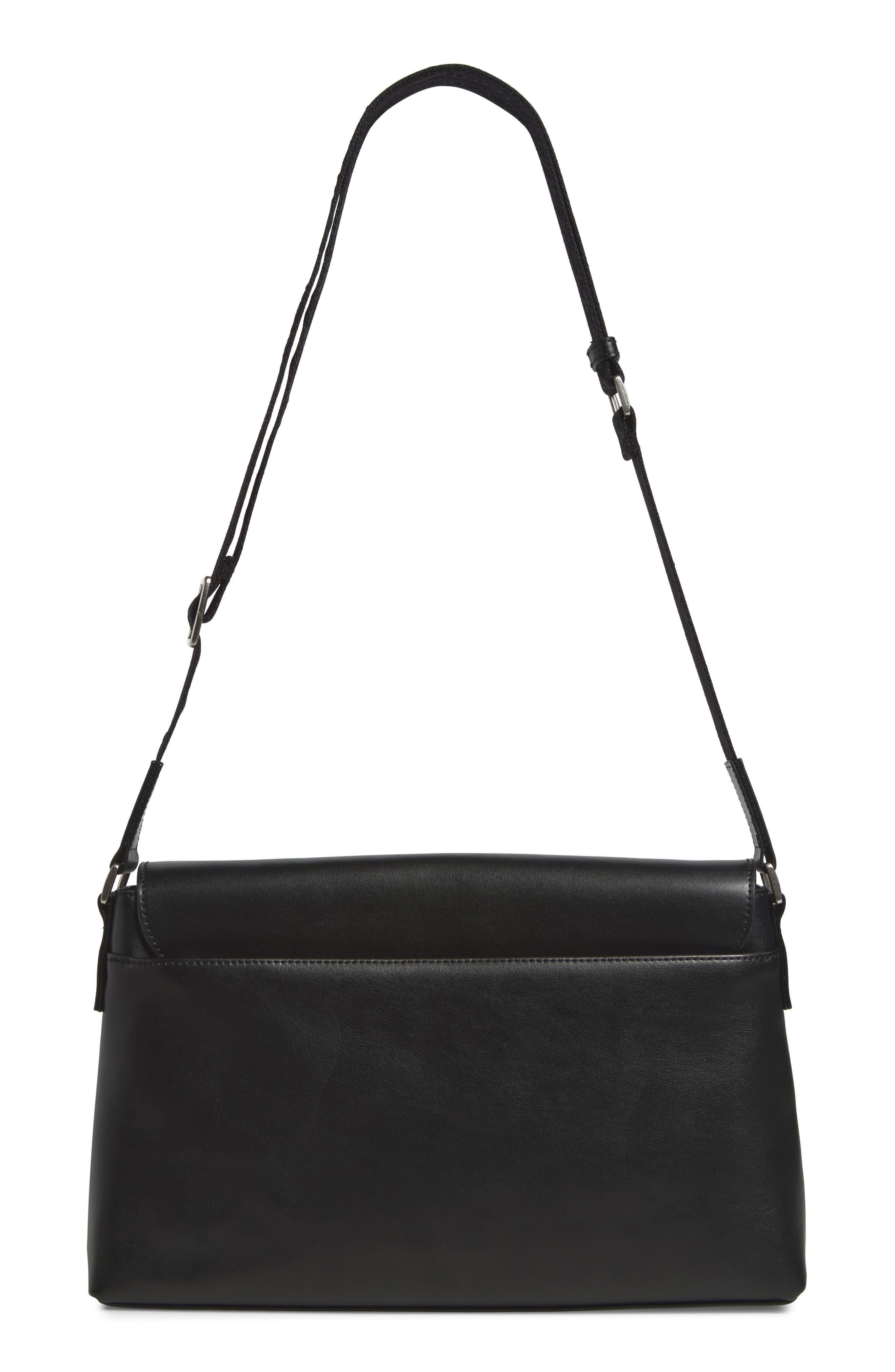 Messenger Bag, Alternate, color, BLACK