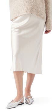 Ripe Maternity Crystal Satin Skirt