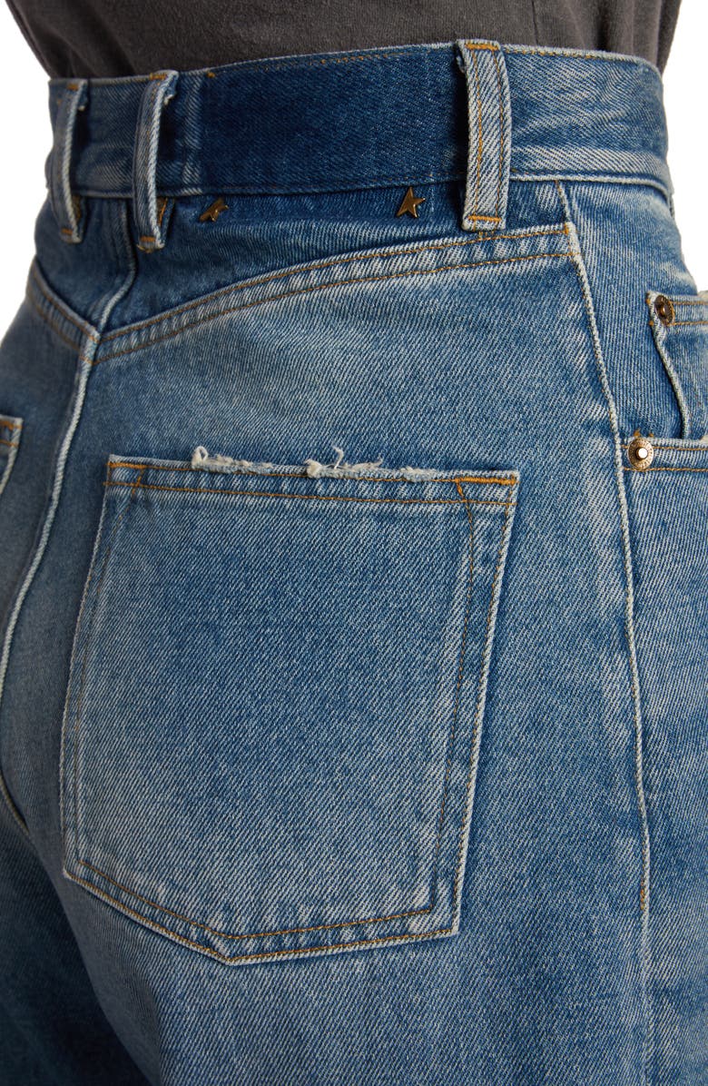 Golden Goose Kim Lived-In Jeans, Alternate, color, Medium Wash Blue