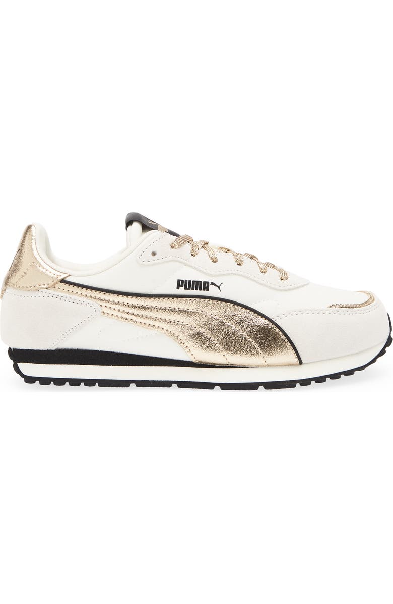 PUMA St. Miller Rose Sneaker, Alternate, color, Warm White/ Puma Gold/ Black