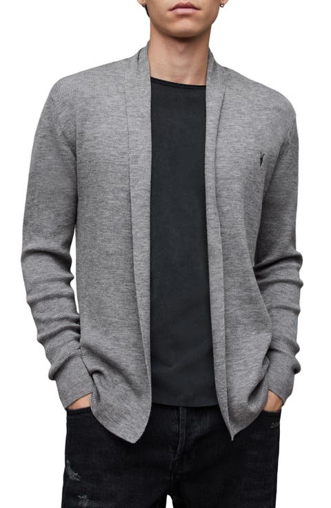Mode Slim Fit Merino Wool Cardigan