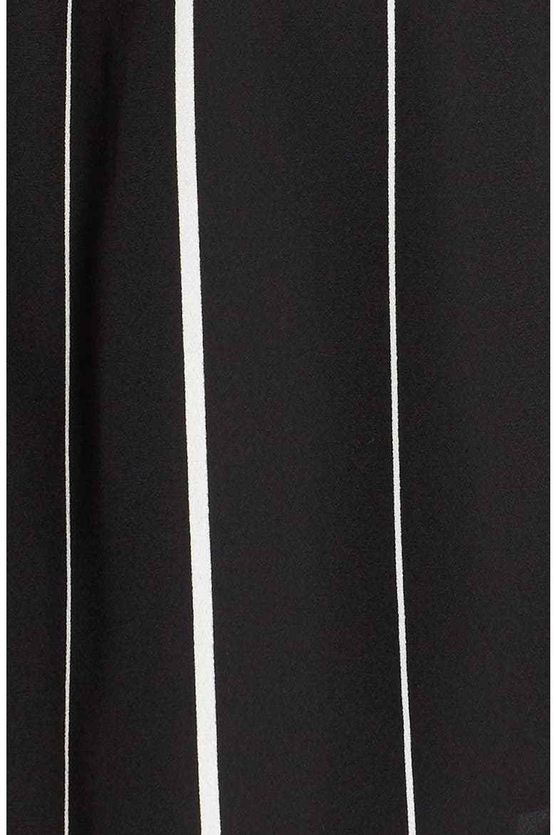ASTR Stripe Romper, Alternate, color, BLACK-WHITE