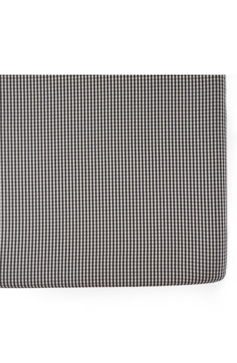Pehr Gingham Crib Sheet, Main, color, 