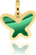 The Lovery Fine Jewelry Malachite Butterfly Charm
