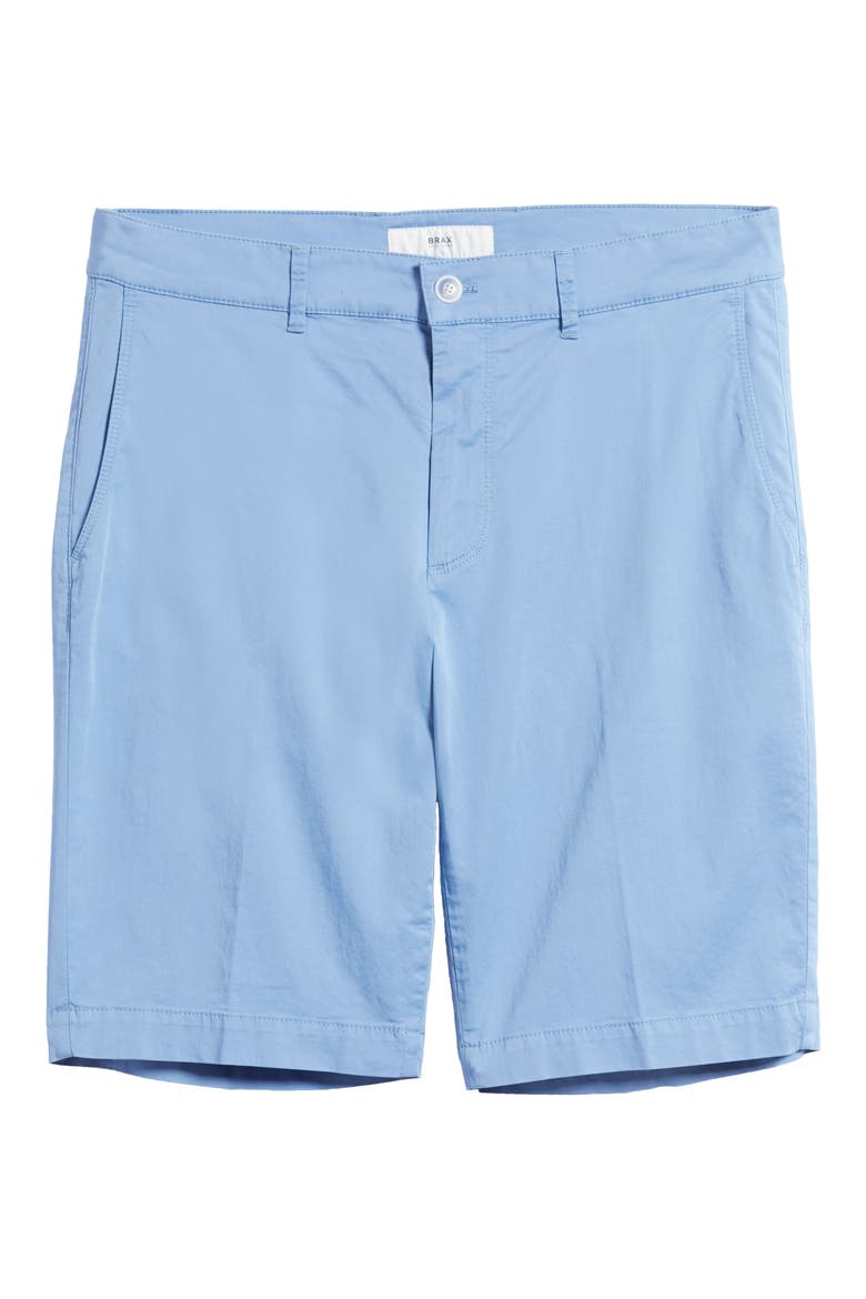 Bozen Stretch Cotton Shorts, Alternate, color, SKY BLUE