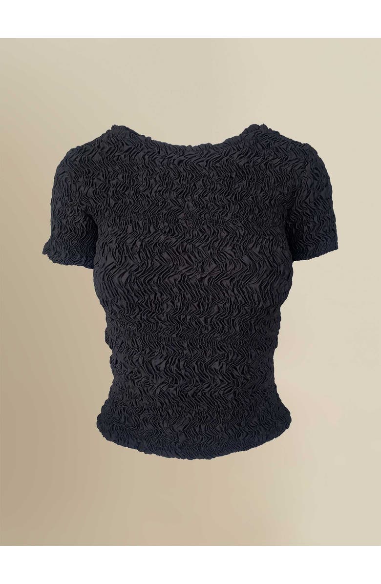 Contessa Mills Blair Cozy Elevated Cotton T-Shirt, Main, color, Black