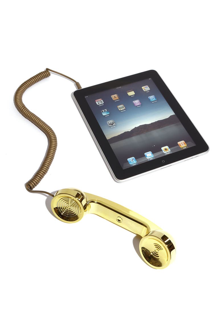 'Pop Phone' Handset, Alternate, color, GOLD