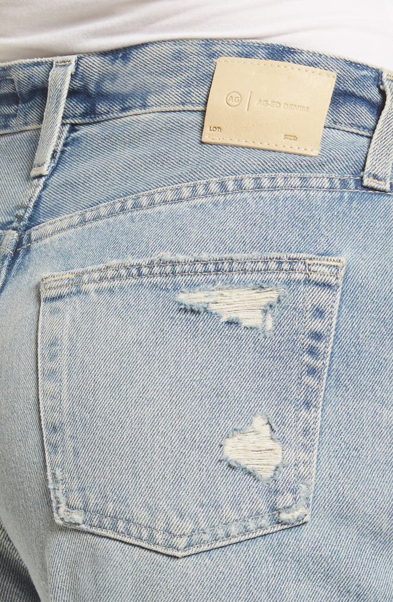 AG Clove Ripped Straight Leg Jeans, Alternate, color, 21 Years Perfor