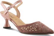 AZURA BY SPRING STEP Delicate Rhinestone Pump