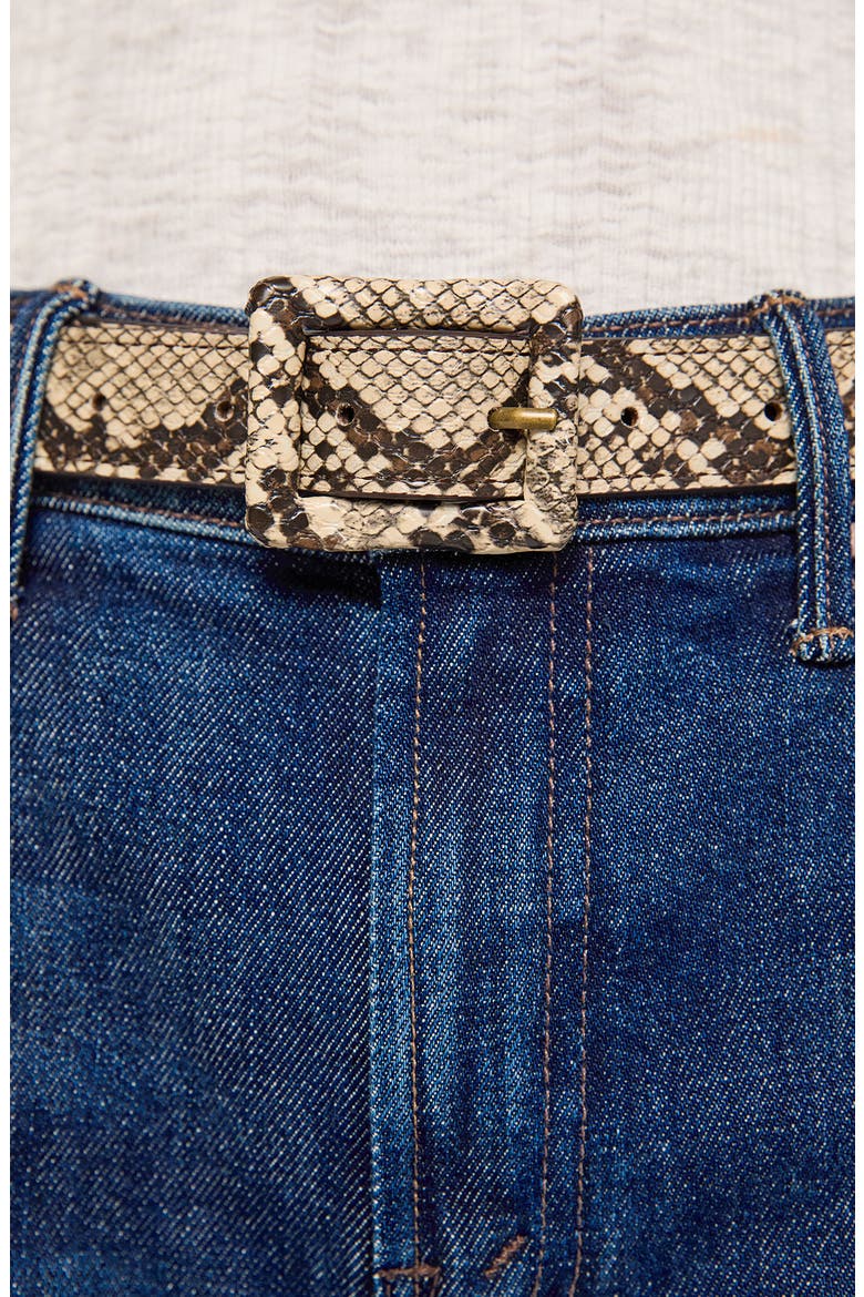 The Constructor Faux Snakeskin Belt, Alternate, color, CONSTRICTOR
