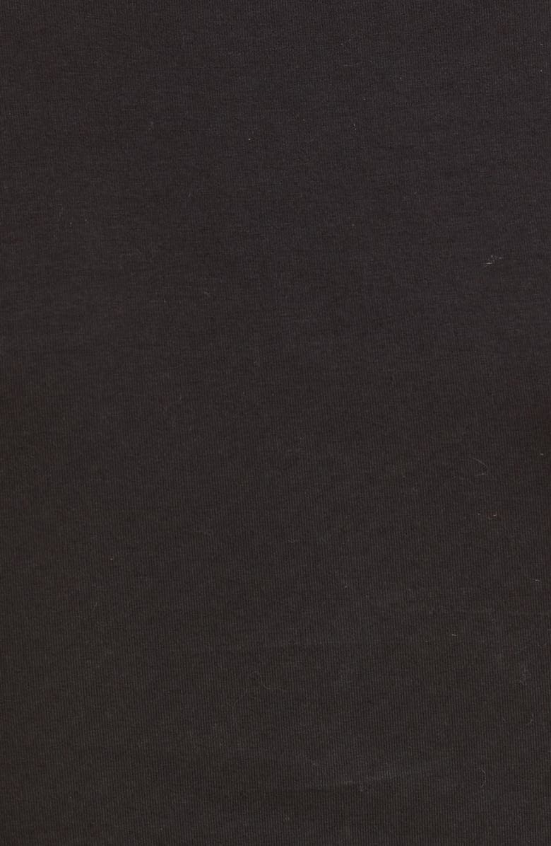 Good American Zip Mock Sleeve Top, Alternate, color, 