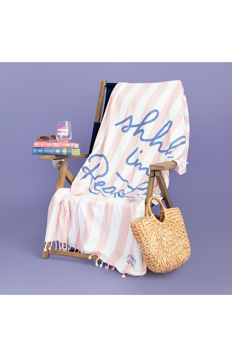 Jollity & Co Book Club Beach Towel, Alternate, color, 