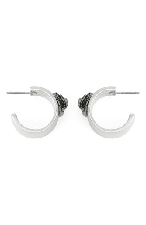 Eagle Hoop Earrings