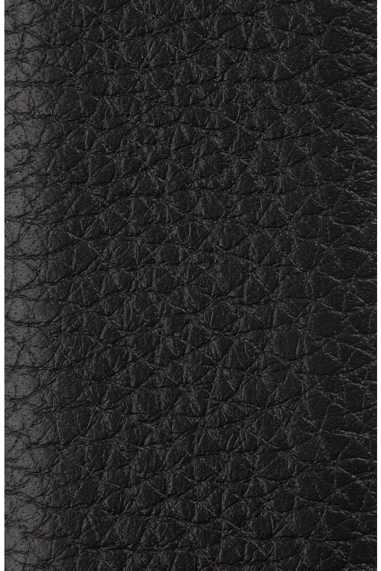 Leather Belt, Alternate, color, BLACK