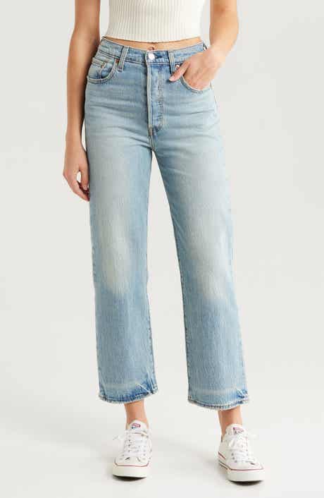 Levi's Ribcage High Waist Ankle Straight Leg Jeans