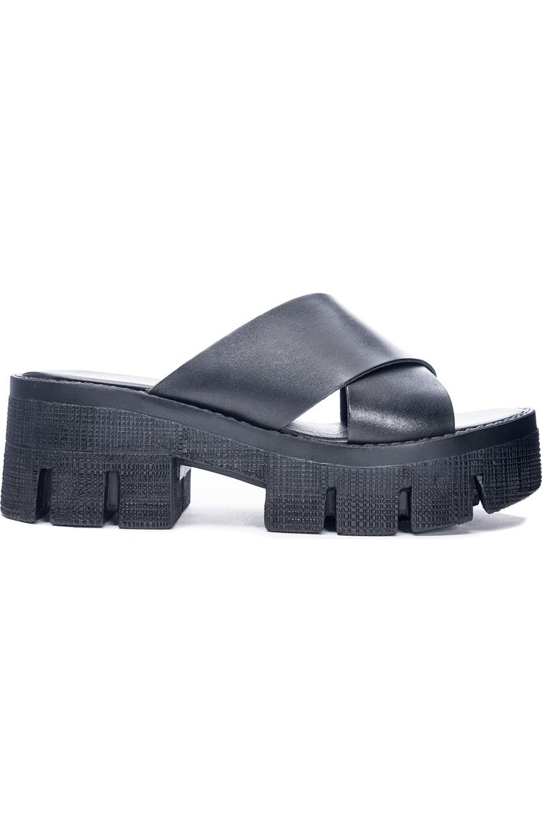 Chinese Laundry Lock Down Platform Slide Sandal, Alternate, color,