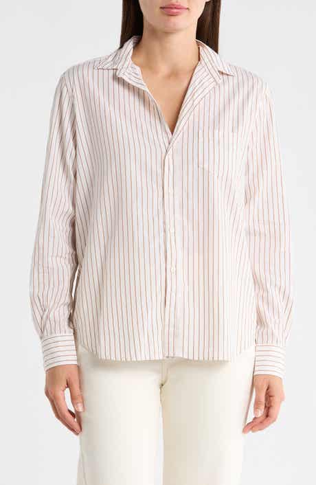 Frank & Eileen Eileen Relaxed Fit Stripe Button-Up Shirt