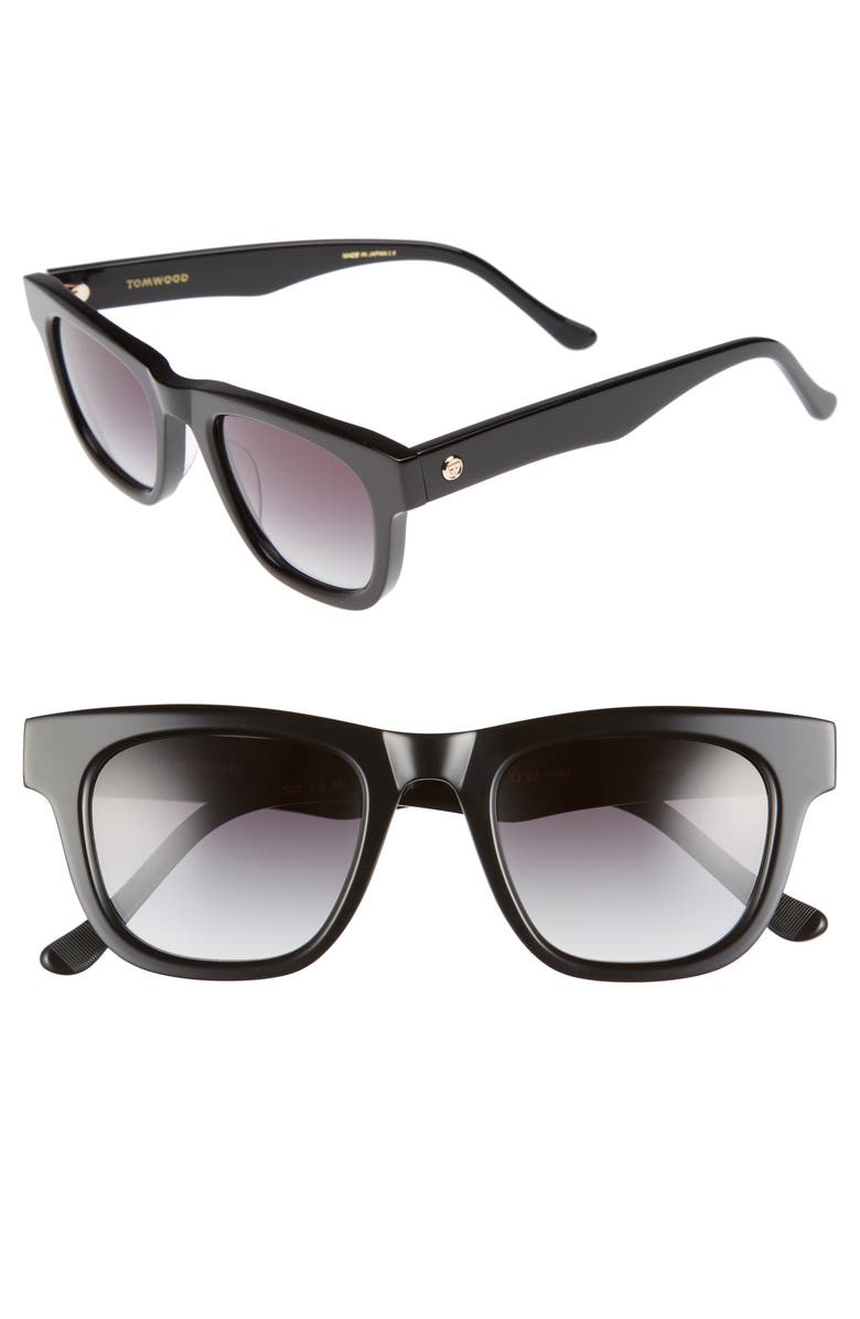 Tom Wood James Sunglasses, Main, color, 