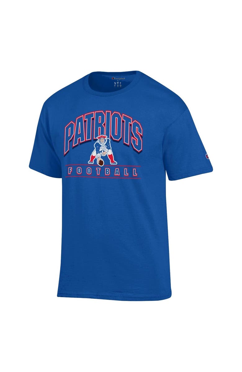 Champion Men's Champion Royal New England Patriots Jersey T-Shirt, Alternate, color, Royal