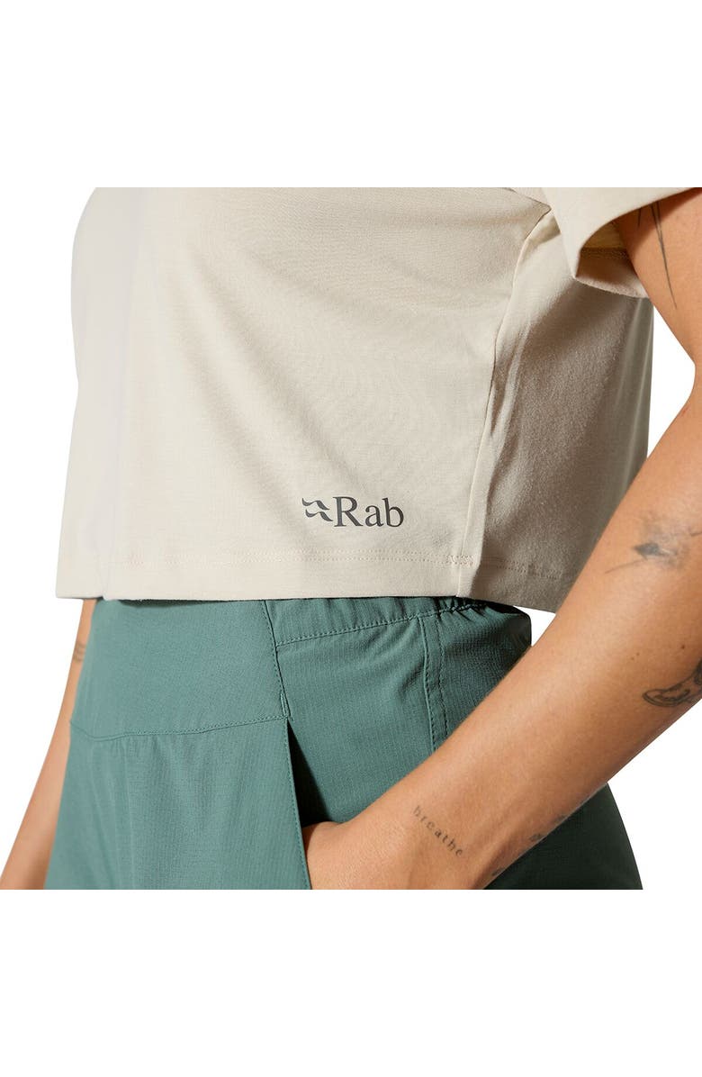 Rab Rivelin Crop T-Shirt - Women's, Alternate, color, Pebble