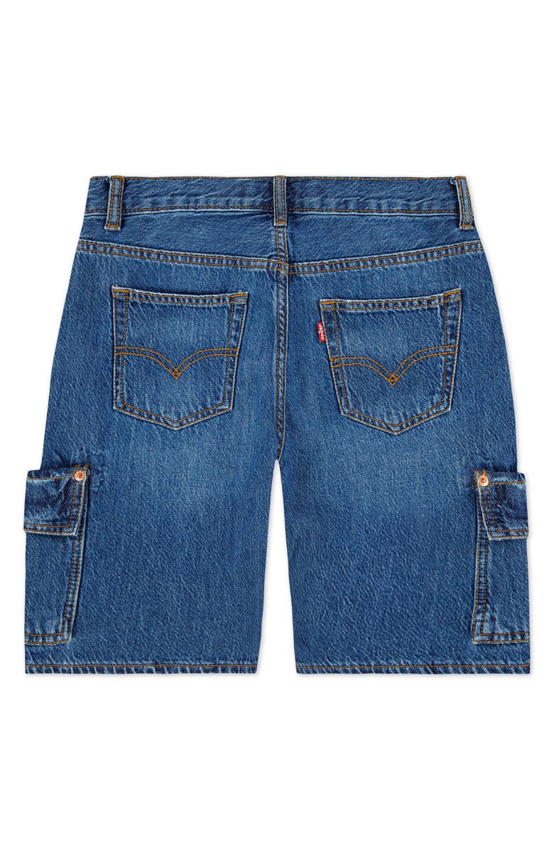 Levi's<sup>®</sup> Kids' Denim Cargo Shorts, Alternate, color, 