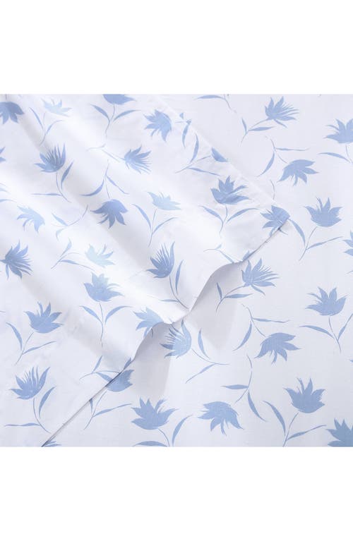 Stone Cottage Floral Breeze 200 Thread Count Cotton Percale Sheet Set In White